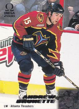 #9 Andrew Brunette - Atlanta Thrashers - 1999-00 Pacific Omega Hockey