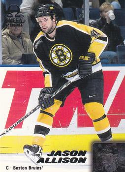 #16 Jason Allison - Boston Bruins - 1999-00 Pacific Omega Hockey