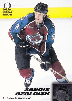#64 Sandis Ozolinsh - Colorado Avalanche - 1999-00 Pacific Omega Hockey
