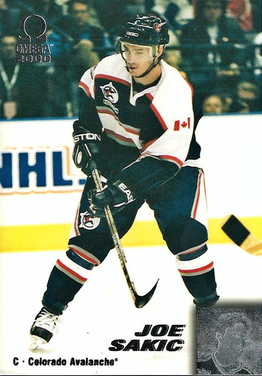 #66 Joe Sakic - Colorado Avalanche - 1999-00 Pacific Omega Hockey