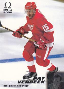 #86 Pat Verbeek - Detroit Red Wings - 1999-00 Pacific Omega Hockey