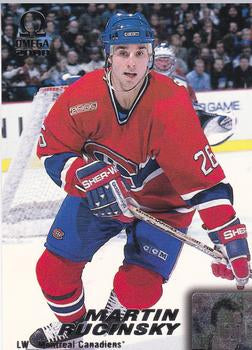 #121 Martin Rucinsky - Montreal Canadiens - 1999-00 Pacific Omega Hockey