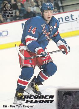 #149 Theoren Fleury - New York Rangers - 1999-00 Pacific Omega Hockey