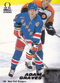 #150 Adam Graves - New York Rangers - 1999-00 Pacific Omega Hockey