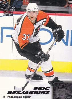 #168 Eric Desjardins - Philadelphia Flyers - 1999-00 Pacific Omega Hockey