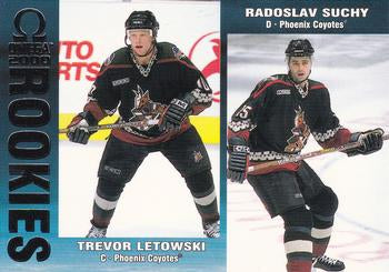 #186 Trevor Letowski / Radoslav Suchy - Phoenix Coyotes - 1999-00 Pacific Omega Hockey