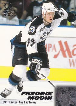 #218 Fredrik Modin - Tampa Bay Lightning - 1999-00 Pacific Omega Hockey