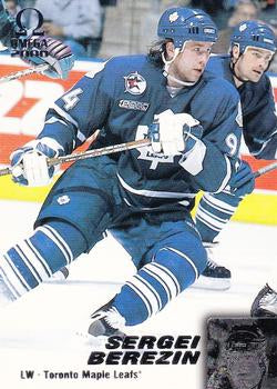 #222 Sergei Berezin - Toronto Maple Leafs - 1999-00 Pacific Omega Hockey