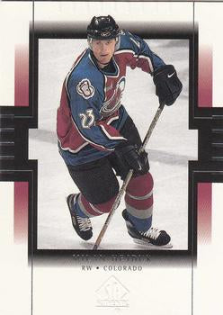 #22 Milan Hejduk - Colorado Avalanche - 1999-00 SP Authentic Hockey