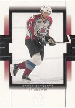 #26 Peter Forsberg - Colorado Avalanche - 1999-00 SP Authentic Hockey