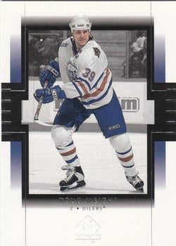 #34 Doug Weight - Edmonton Oilers - 1999-00 SP Authentic Hockey