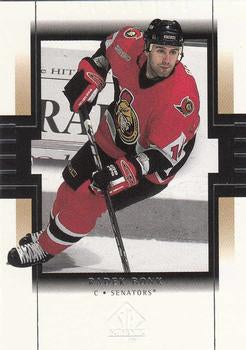 #59 Radek Bonk - Ottawa Senators - 1999-00 SP Authentic Hockey