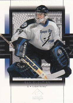 #79 Dan Cloutier - Tampa Bay Lightning - 1999-00 SP Authentic Hockey