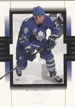 #84 Jonas Hoglund - Toronto Maple Leafs - 1999-00 SP Authentic Hockey