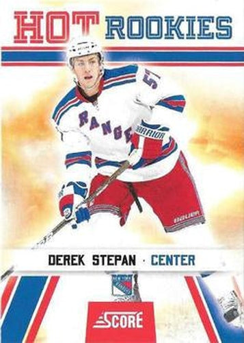 #552 Derek Stepan - New York Rangers - 2010-11 Score Hockey