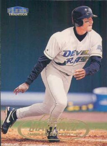 #552 Dave Martinez - Tampa Bay Devil Rays - 1998 Fleer Tradition Baseball