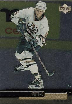 #57 Tom Poti - Edmonton Oilers - 1999-00 Upper Deck Gold Reserve Hockey