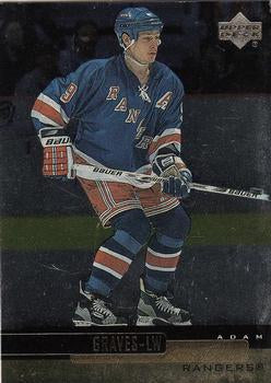 #88 Adam Graves - New York Rangers - 1999-00 Upper Deck Gold Reserve Hockey