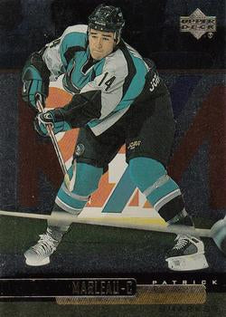 #110 Patrick Marleau - San Jose Sharks - 1999-00 Upper Deck Gold Reserve Hockey
