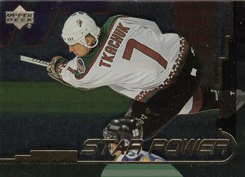 #146 Keith Tkachuk - Phoenix Coyotes - 1999-00 Upper Deck Gold Reserve Hockey