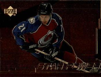#154 Peter Forsberg - Colorado Avalanche - 1999-00 Upper Deck Gold Reserve Hockey
