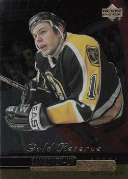 #183 Sergei Samsonov - Boston Bruins - 1999-00 Upper Deck Gold Reserve Hockey