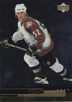 #40 Adam Foote - Colorado Avalanche - 1999-00 Upper Deck Gold Reserve Hockey