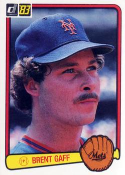 #553 Brent Gaff - New York Mets - 1983 Donruss Baseball