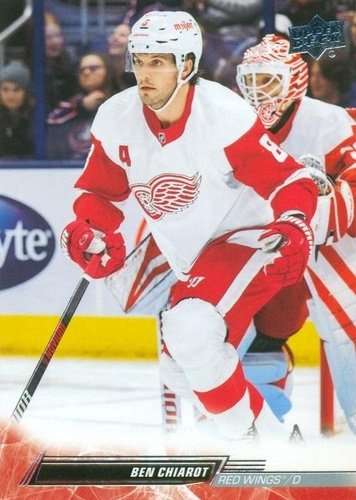 #554 Ben Chiarot - Detroit Red Wings - 2022-23 Upper Deck Hockey