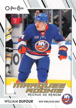 #554 William Dufour - New York Islanders - 2023-24 O-Pee-Chee Hockey