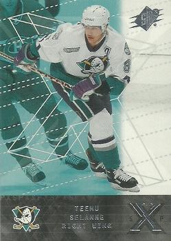 #2 Teemu Selanne - Anaheim Mighty Ducks - 2000-01 SPx Hockey