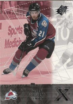 #16 Peter Forsberg - Colorado Avalanche - 2000-01 SPx Hockey