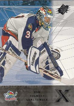 #18 Ron Tugnutt - Columbus Blue Jackets - 2000-01 SPx Hockey
