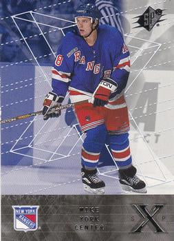 #44 Mike York - New York Rangers - 2000-01 SPx Hockey