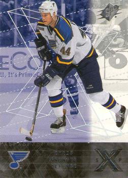 #59 Chris Pronger - St. Louis Blues - 2000-01 SPx Hockey