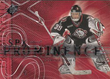 #82 Dominik Hasek - Buffalo Sabres - 2000-01 SPx Hockey