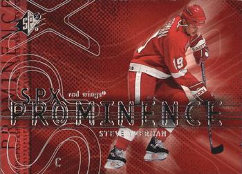 #86 Steve Yzerman - Detroit Red Wings - 2000-01 SPx Hockey