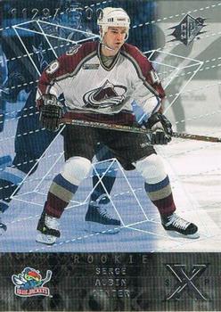 #95 Serge Aubin - Columbus Blue Jackets - 2000-01 SPx Hockey