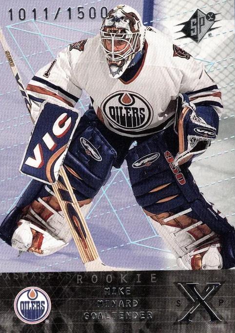 #96 Mike Minard - Edmonton Oilers - 2000-01 SPx Hockey