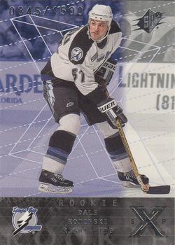 #108 Dale Rominski - Tampa Bay Lightning - 2000-01 SPx Hockey