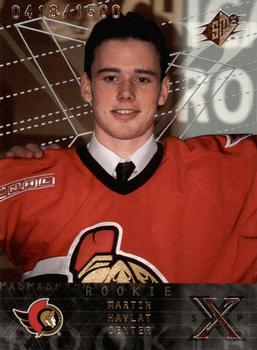 #110 Martin Havlat - Ottawa Senators - 2000-01 SPx Hockey