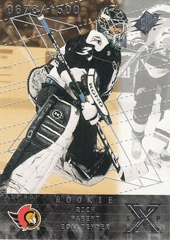 #115 Rich Parent - Ottawa Senators - 2000-01 SPx Hockey