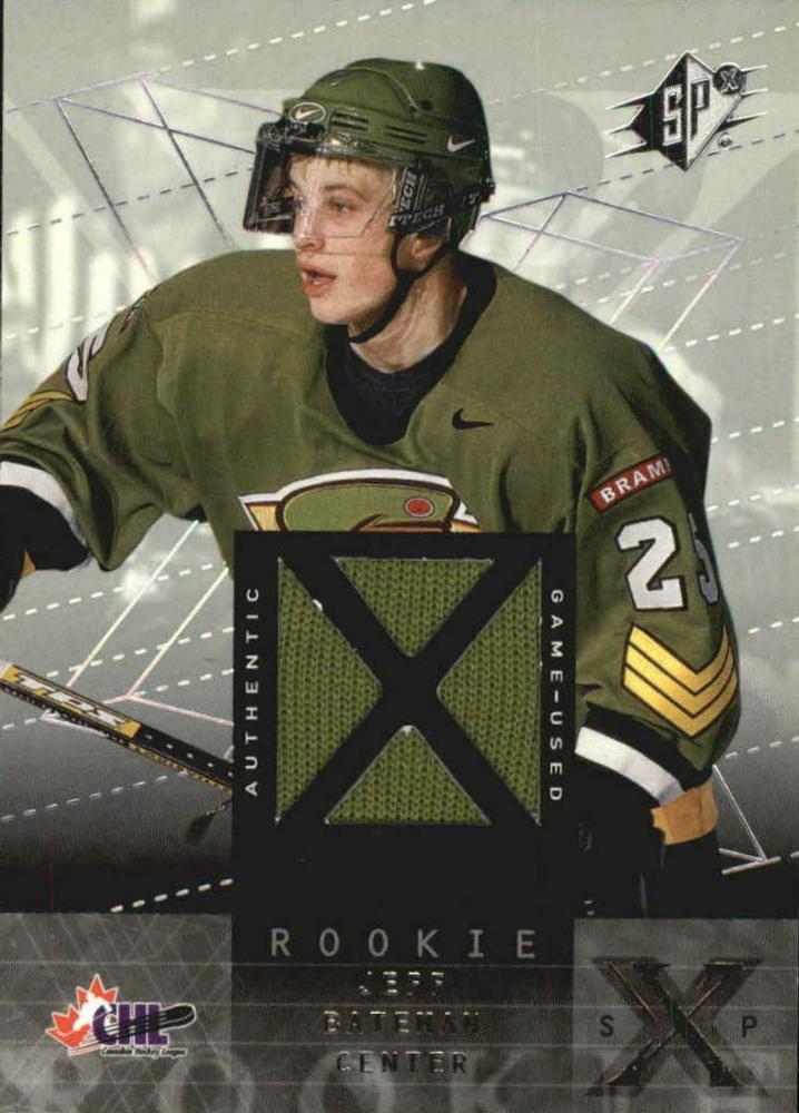 #129 Jeff Bateman - Brampton Battalion - 2000-01 SPx Hockey