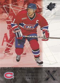 #35 Saku Koivu - Montreal Canadiens - 2000-01 SPx Hockey