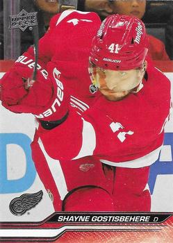 #555 Shayne Gostisbehere - Detroit Red Wings -2023-24 Upper Deck Hockey