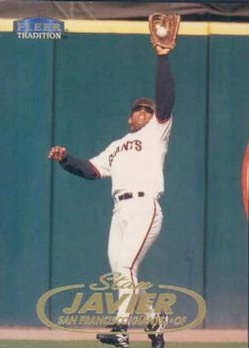 #555 Stan Javier - San Francisco Giants - 1998 Fleer Tradition Baseball