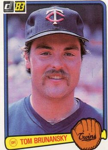 #555 Tom Brunansky - Minnesota Twins - 1983 Donruss Baseball