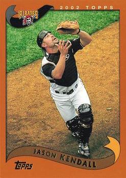 #555 Jason Kendall - Pittsburgh Pirates - 2002 Topps Baseball