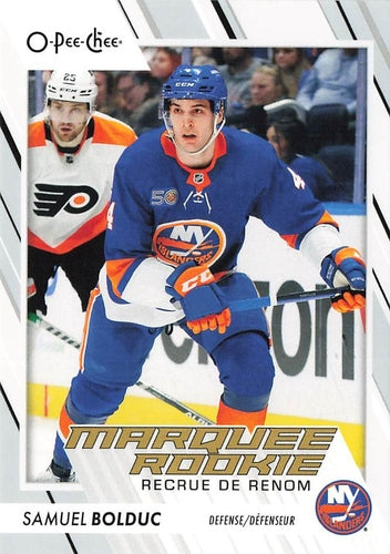 #555 Samuel Bolduc - New York Islanders - 2023-24 O-Pee-Chee Hockey