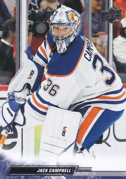 #556 Jack Campbell - Edmonton Oilers - 2022-23 Upper Deck Hockey